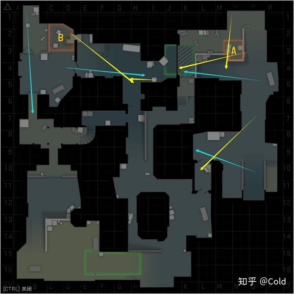 csgo地图dustⅡ全分析4防守站位篇