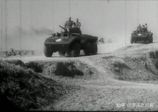 国民党军队装备的m8灰狗装甲车,可以看到车头的青天白日涂装