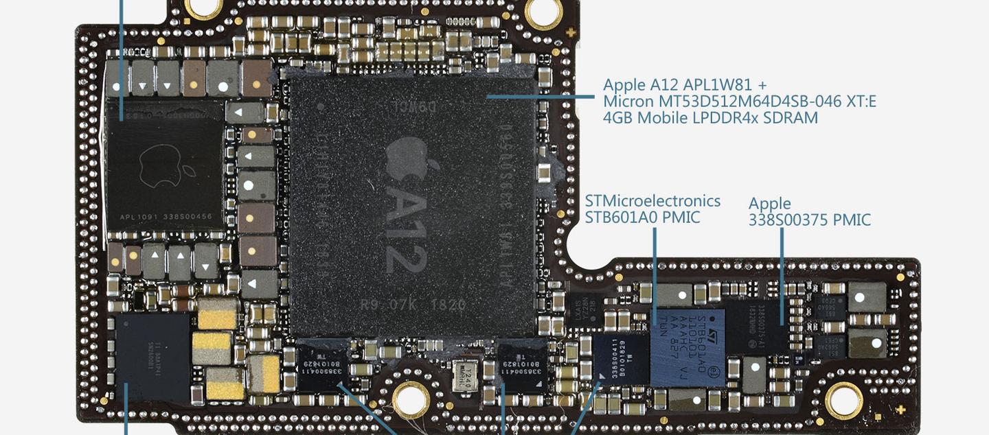传感器与基带之谜揭晓iphonexsmax芯片级拆解