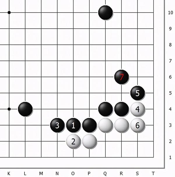 围棋星位点三三定式前世篇之——两翼张开情况下的"小