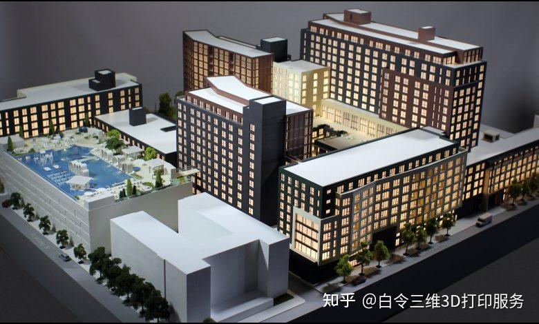 模型公司开始用3d打印技术来制造建筑沙盘