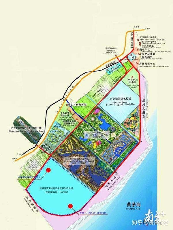 银湖湾滨海新城:推动城市走向滨海,全方位融入粤港澳大湾区城市群