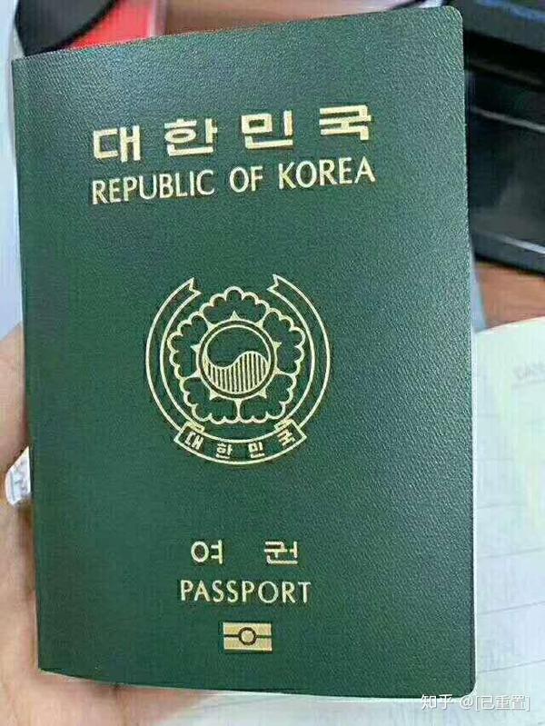 韩国护照,跟日本,新加坡护照排列第一?