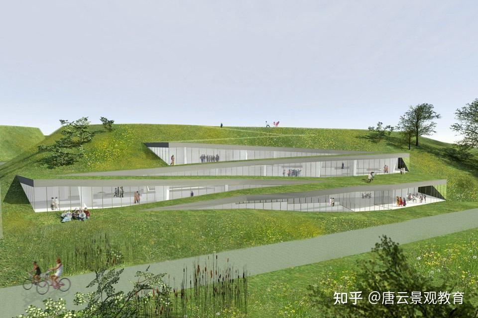大地的延伸覆土建筑一
