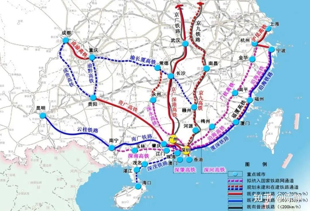 重磅深圳发布综合交通十四五规划深汕高铁穗莞深等都在内