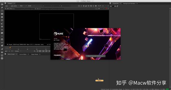 nuke 12 mac(影视后期特效合成软件)12.1v3版