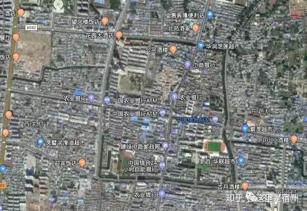 从天空看宿州地区的七大古城有你家吗