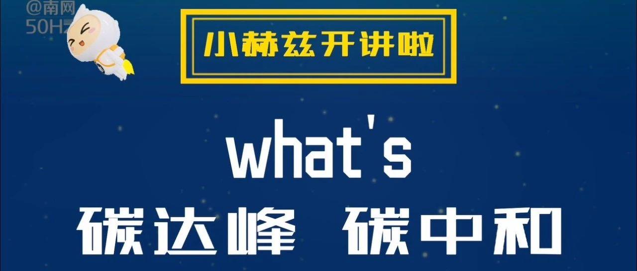 什么是碳达峰,碳中和?