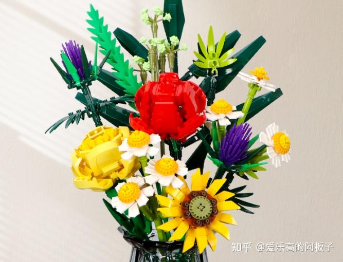 自20201年开始,乐高与许多国产品牌开始在积木花赛道上一齐发力!
