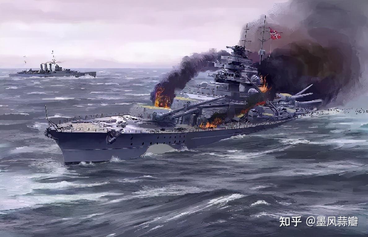 僵尸舰大和号没资格代表战列舰时代的终结以1敌42的俾斯麦号才是那个
