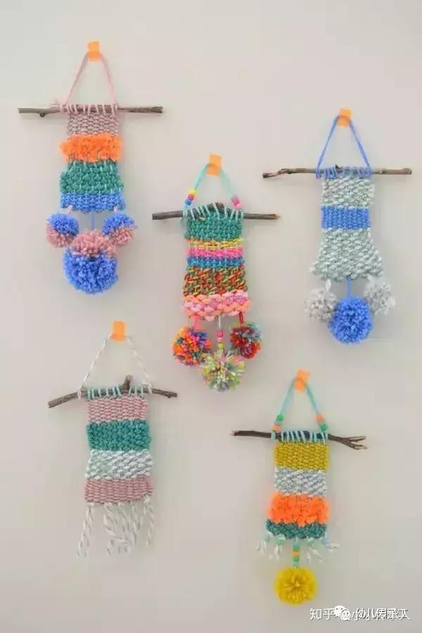 幼儿园环创小小传承人毛线不只能用来编织衣服哦还可以做环创