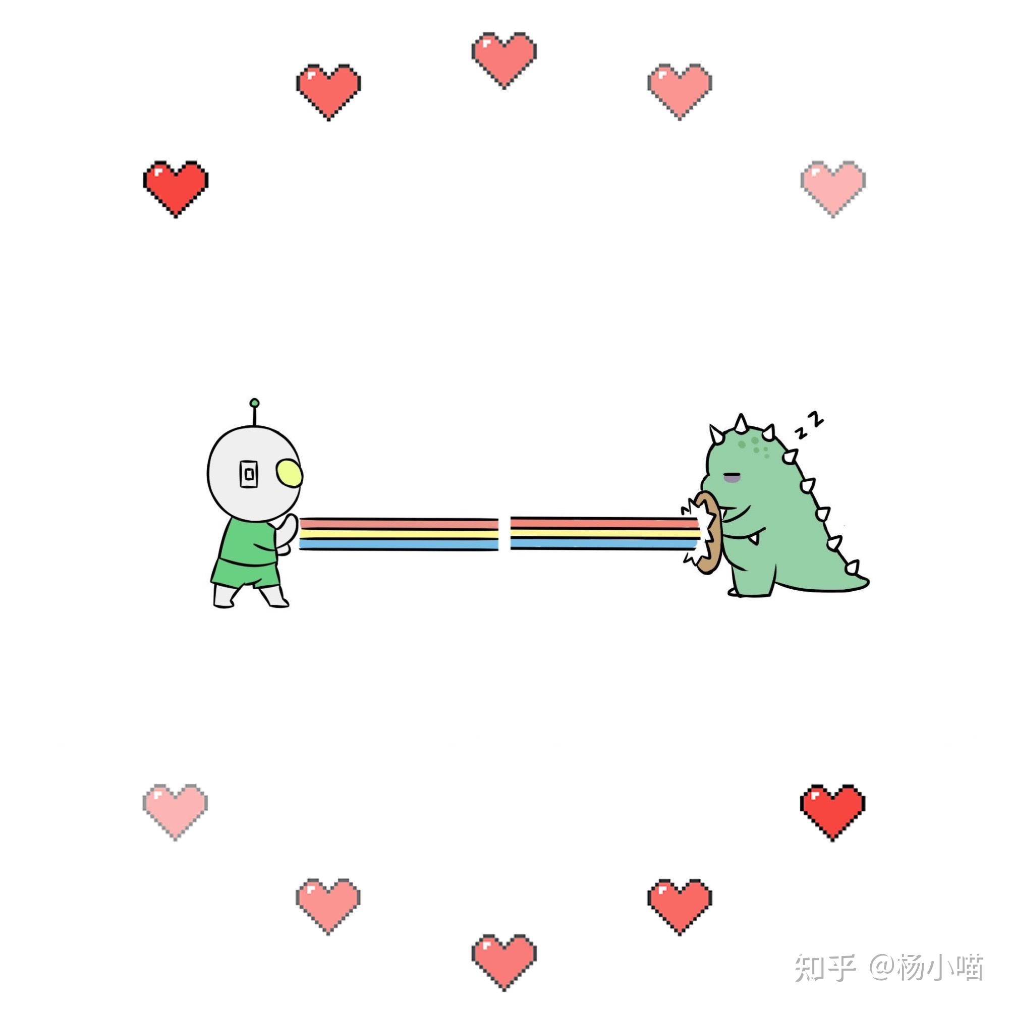 情侣头像今天是奥特曼和小怪兽