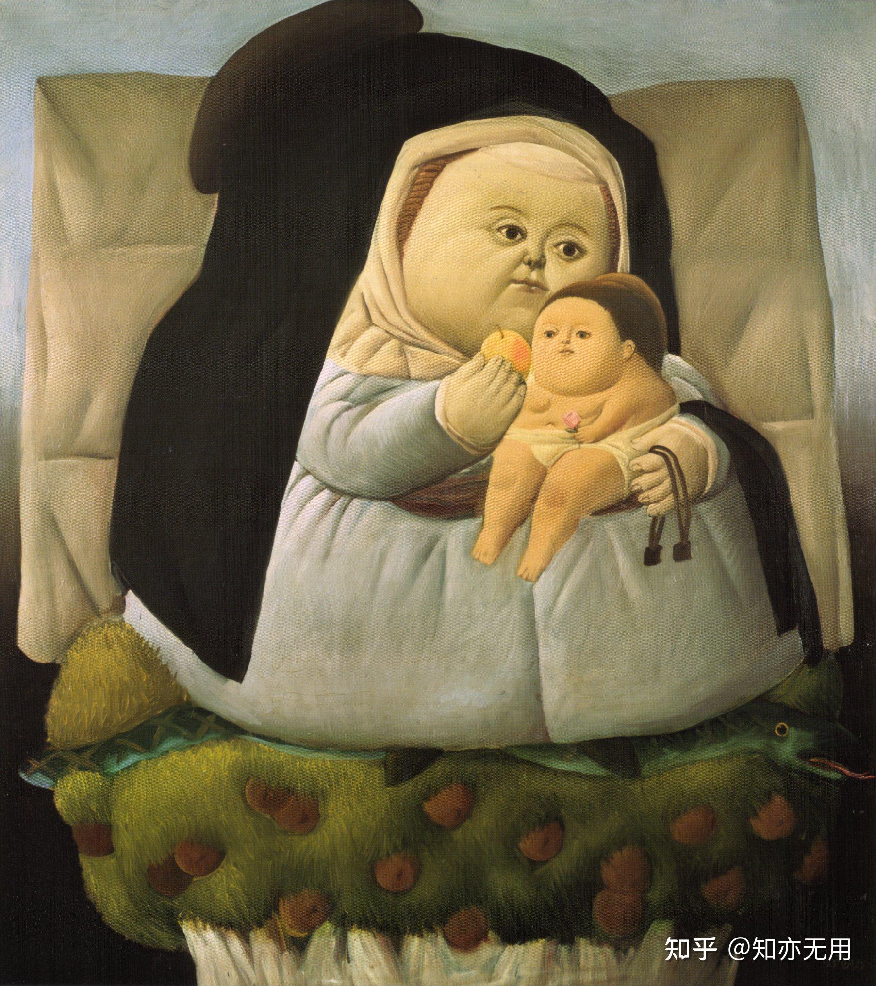 这不是胖这是体积美费尔南多博特罗绘画作品的美感世界