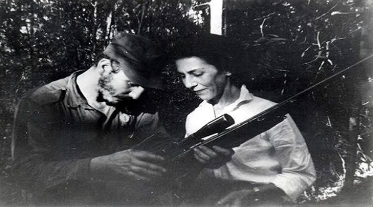 左翼队伍中的女人们三古巴革命中卡斯特罗的亲密战友茜莉娅桑切斯