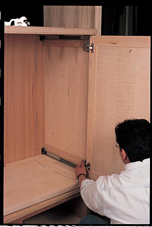 一种将实木柜门隐藏起来的方法,超实用