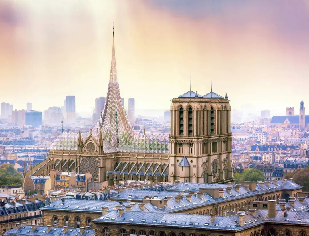 巴黎圣母院位于塞纳河畔,法国巴黎市中心,始建于1163年3月24日 ,是