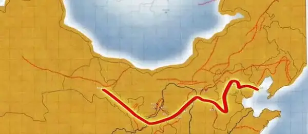 起点,跋山涉水,经河北,北京,山西,陕西,宁夏,最终到达长城的终点甘肃