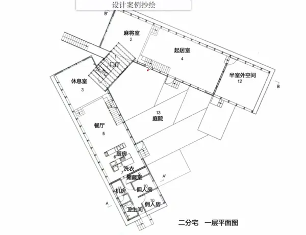 透过二分宅建筑来看张永和的设计理念