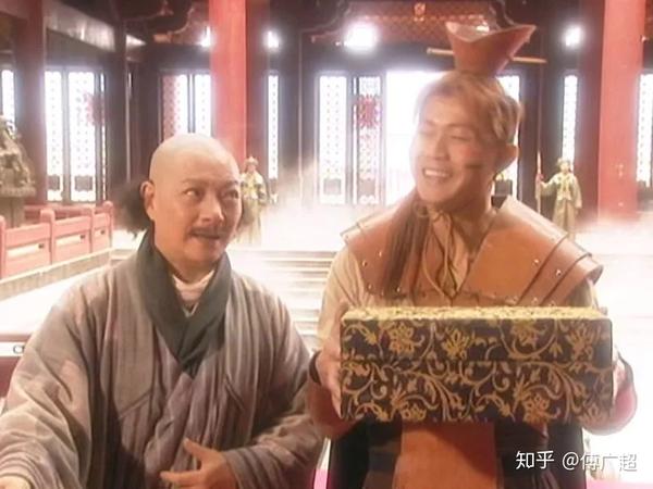 《莲花童子哪吒》中的太乙真人(左)和申公豹