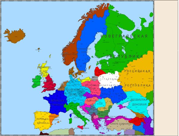 2020年的欧洲地图·欧洲国家目录