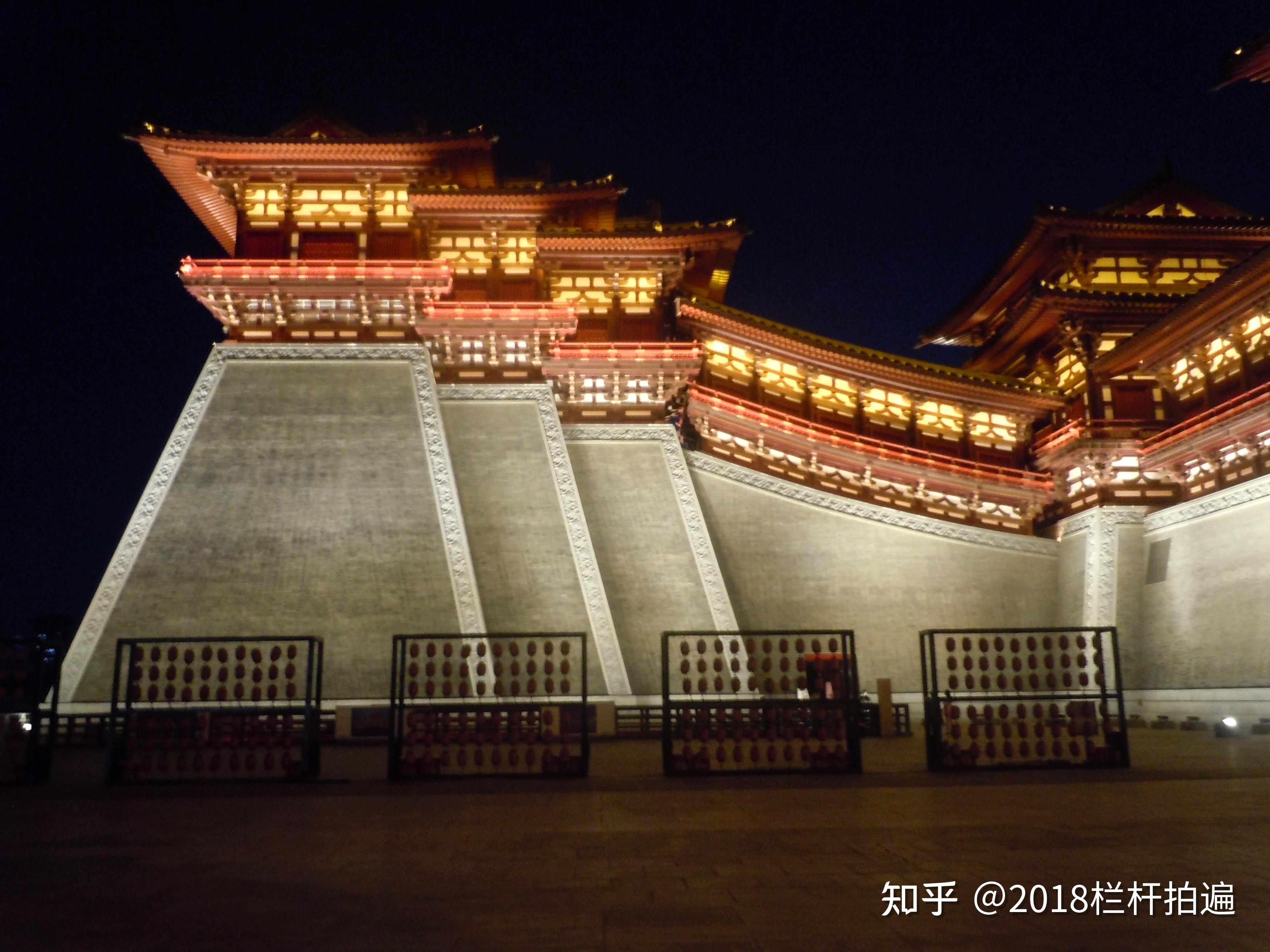 洛阳明堂天堂紫微观夜景