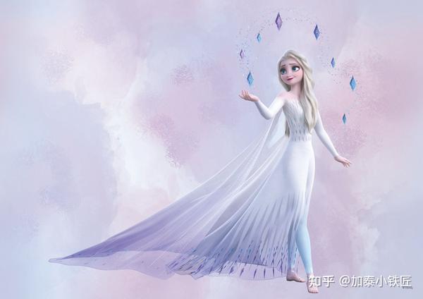 壁纸分享‖冰雪奇缘艾莎女王唯美壁纸