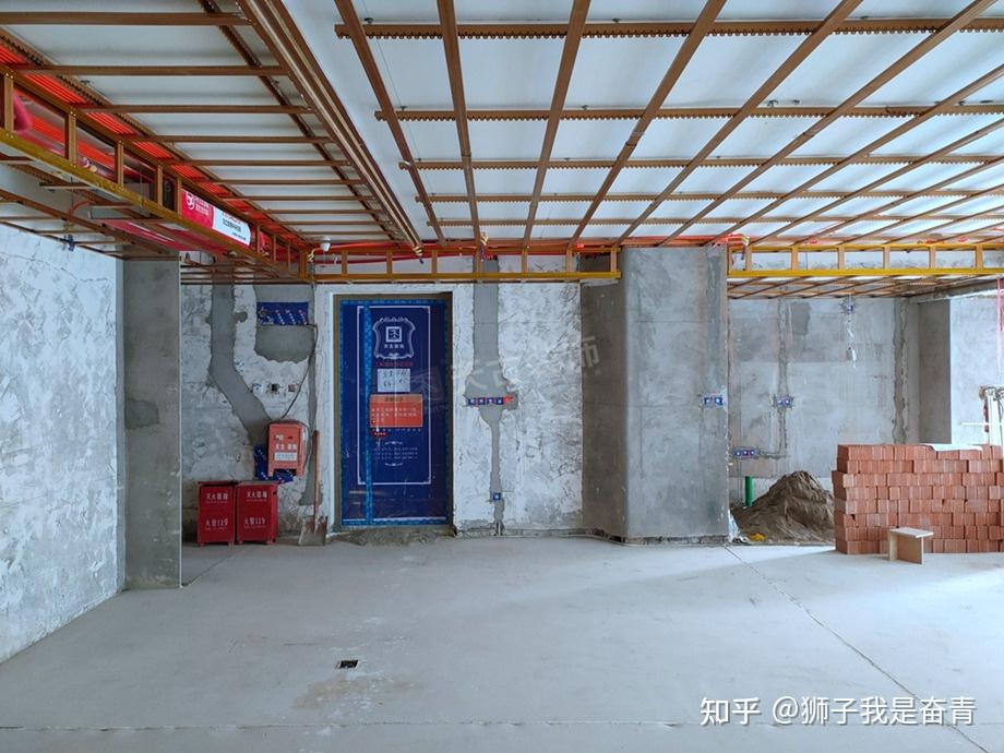 香港置地壹号半岛装修天古装饰木作轻钢龙骨施工现场