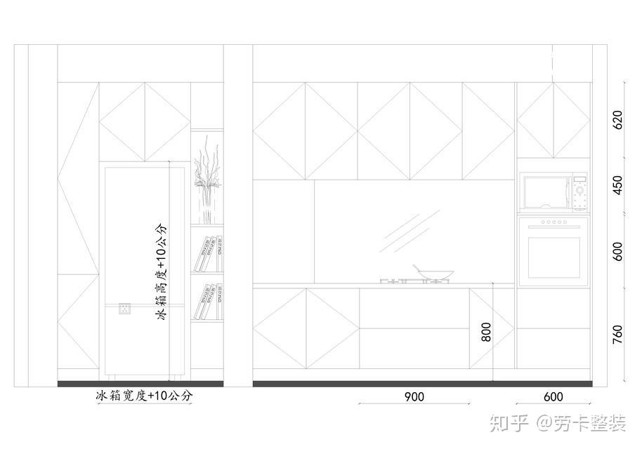 厨房设计尺寸明细——厨具电器类