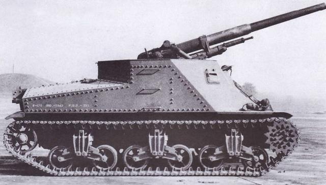 m3型75毫米半履带自行火炮简陋到了极致却顶起了美军早期的天