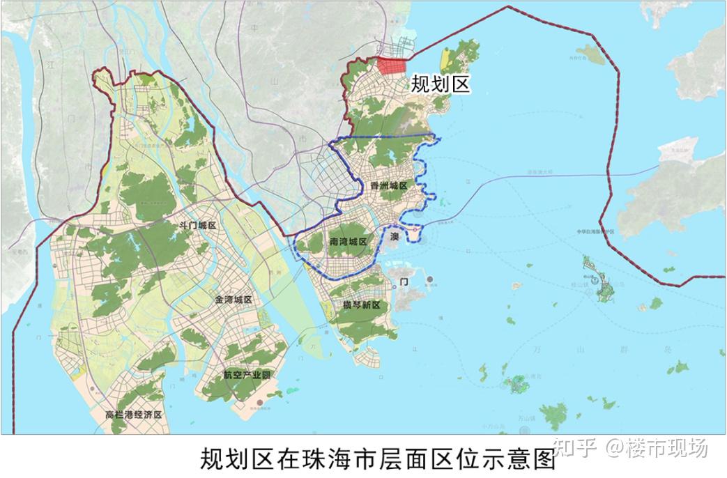 公示显示,如今北围规划范围为北至珠海市界,南至中珠渠,西临港湾大道