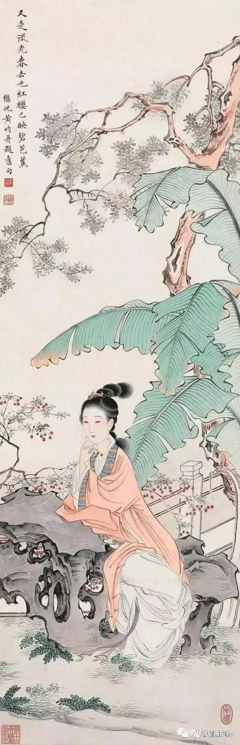黄均(1914—2011年),号懋忱,祖籍台湾淡水,原中央美院教授,著名工笔