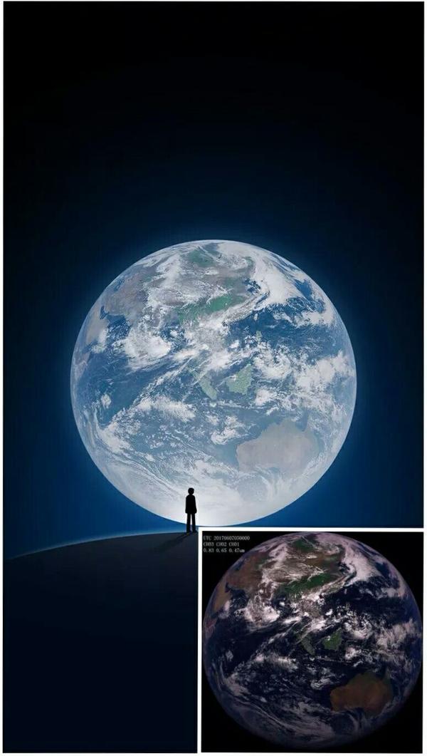 微信 6 年来首次更换启动图,由 nasa 拍摄的《蓝色弹珠》更换为风云四