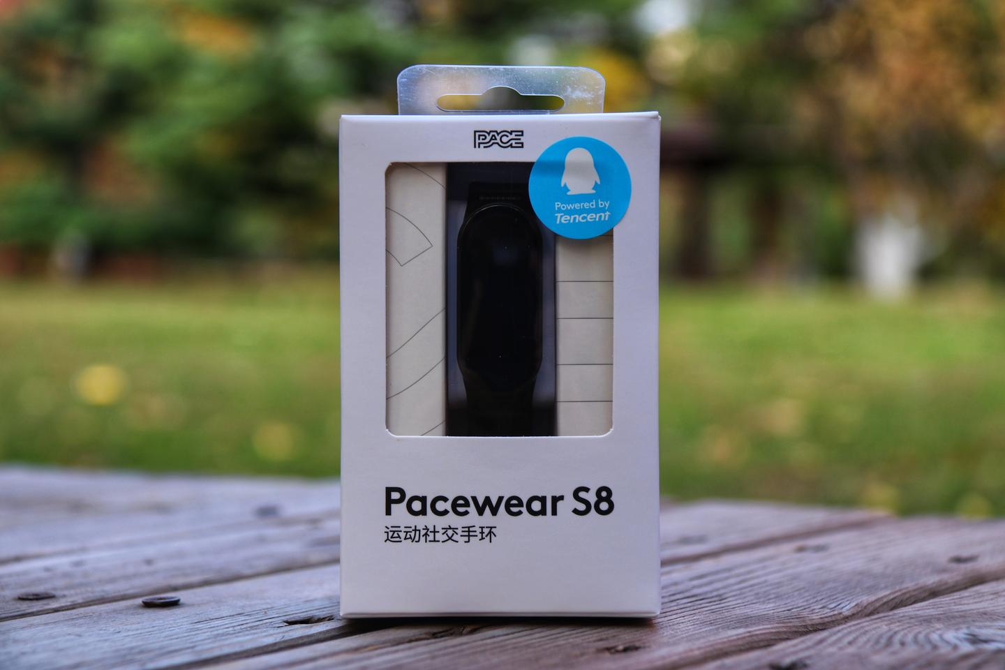 潮人必备,pacewear s8运动社交手环