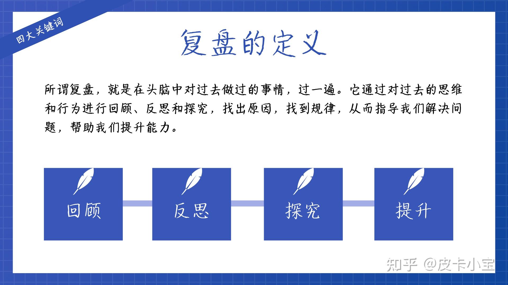 干货学会复盘让你从普通到优秀从优秀到卓越