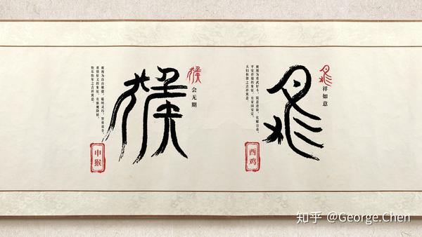 的十二种动物; 即(子鼠,丑牛,寅虎,卯兔,辰龙,巳蛇,午马,未羊,申猴