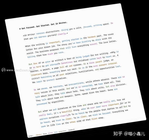 ia writer for mac(写作软件) 5.4.3中文版