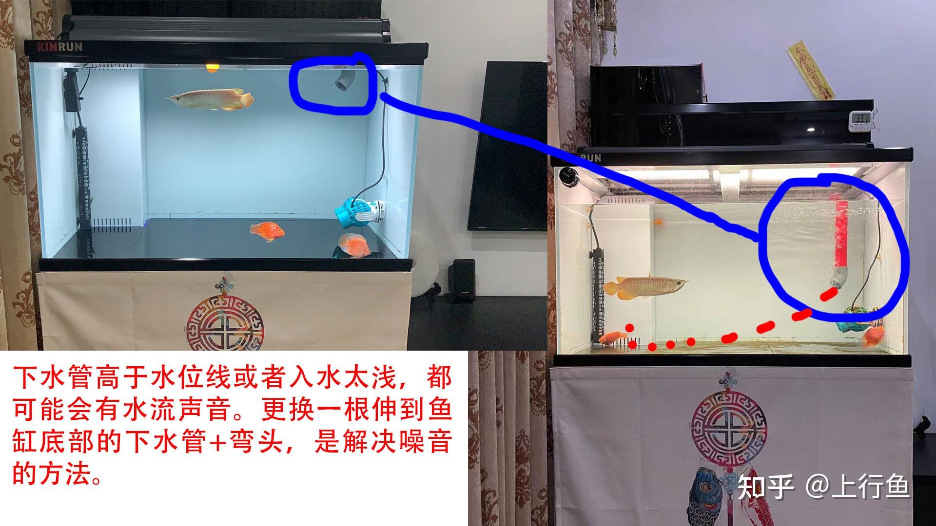 鱼缸溢流管下水声音怎么解决