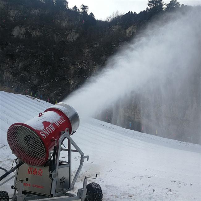 滑雪场全自动造雪机设备的造雪原理