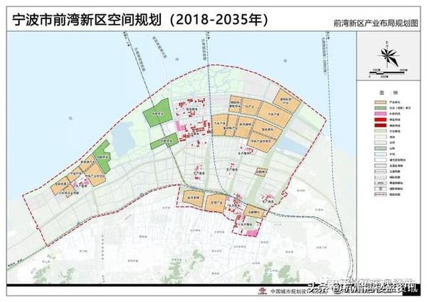 杭州湾新区空间规划图,前景大于想象