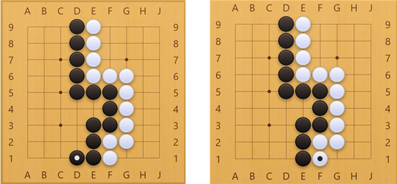 围棋数子法与数目法的相互转换方法