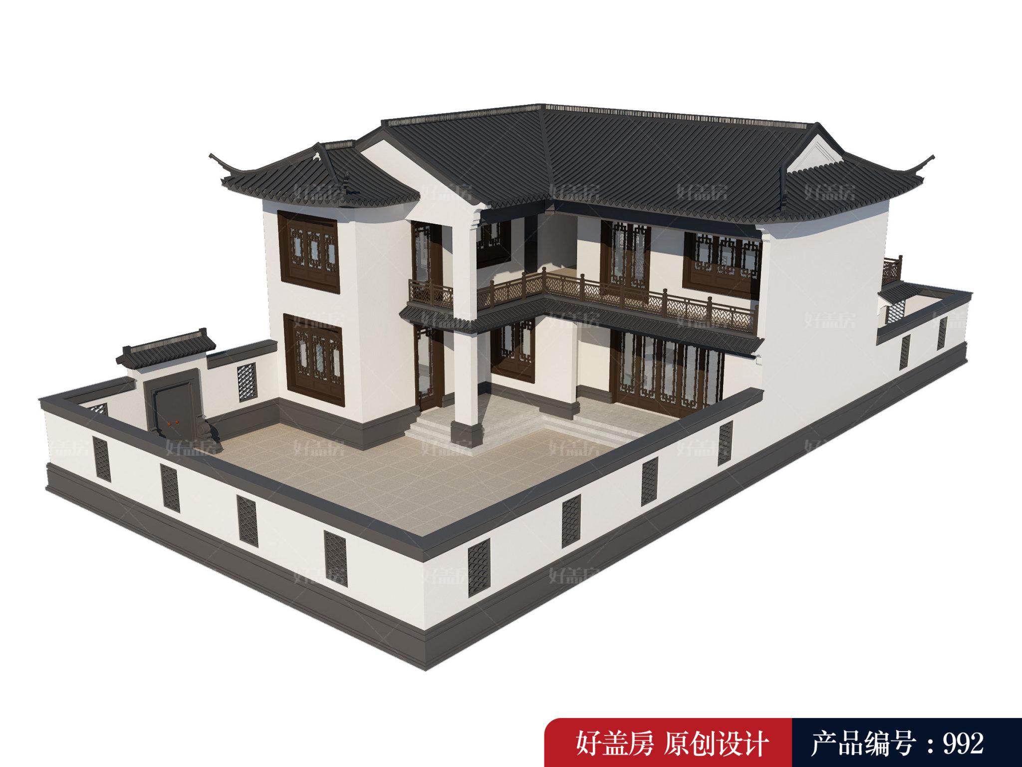 四合院别墅设计图
