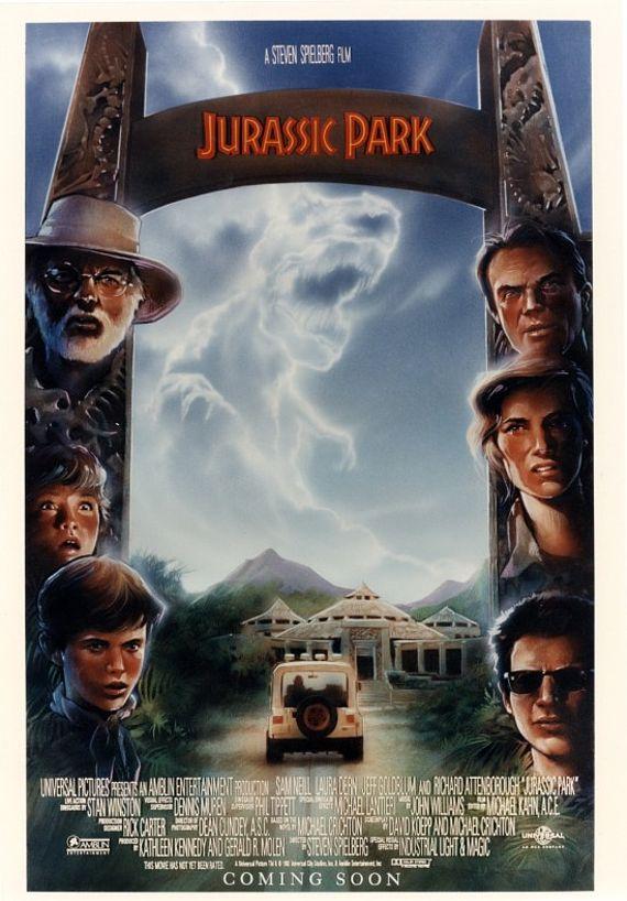 侏罗纪公园jurassicpark海报赏析