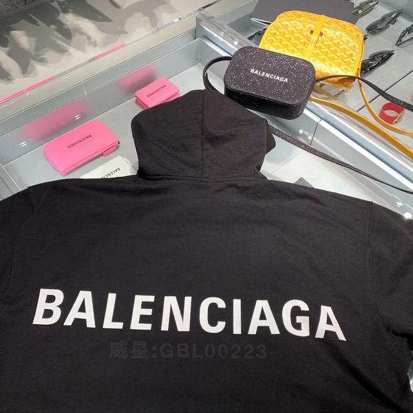 balenciaga卫衣真假,balenciaga卫衣 巴黎世家 balenciaga 背后logo连帽卫衣 如何分真假?