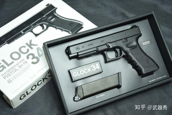 glock34手枪,全金属材质 bb弹供弹 精致收藏版!