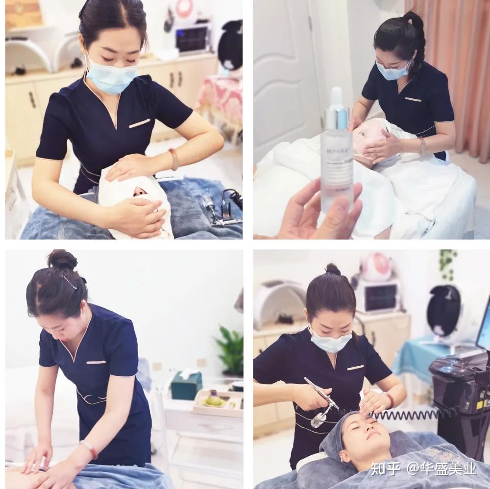 华盛美业美业面对面遇见美专访110㎡新店开业一个月