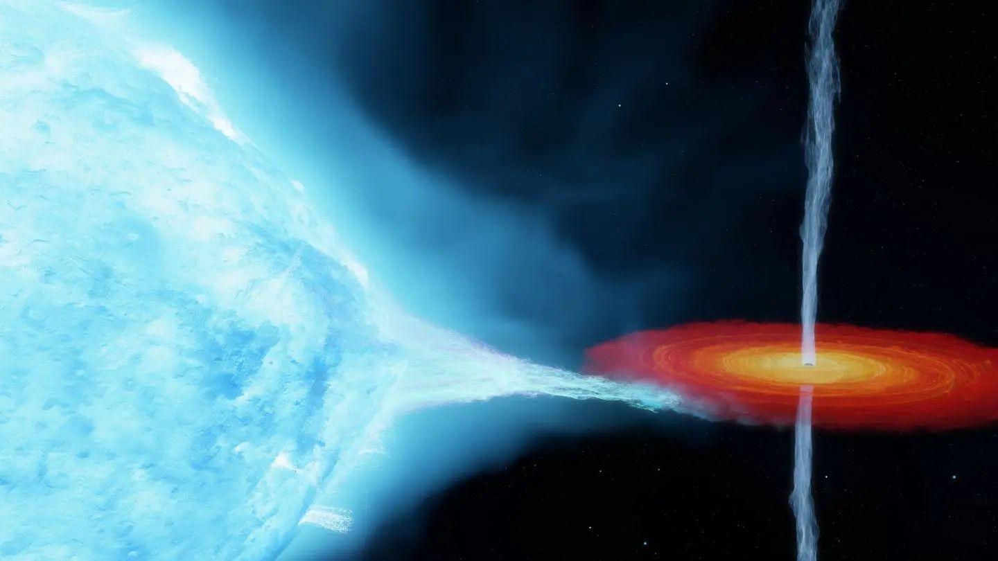 科学家对首个恒星级黑洞作出更精确测量天鹅座x1包含一个21倍太阳质量