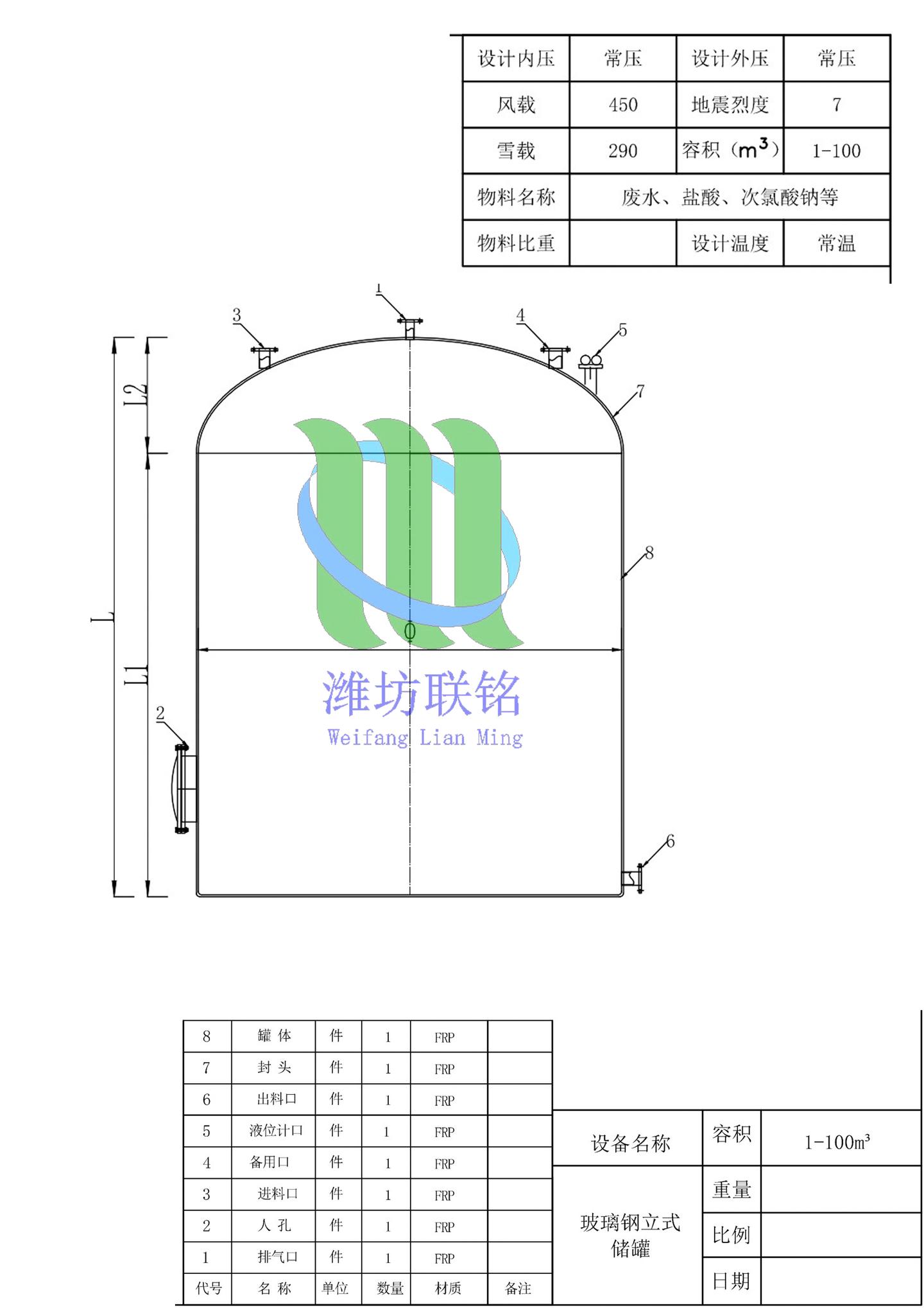 什么是立式玻璃钢储罐