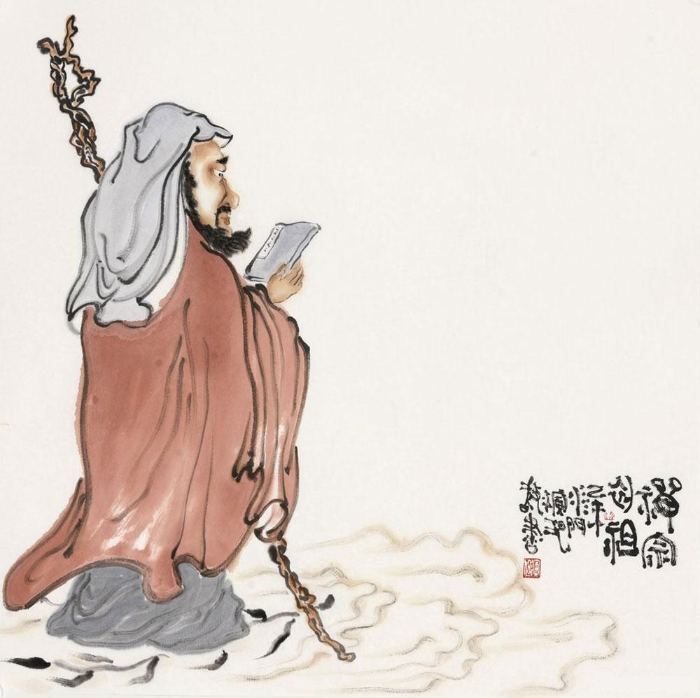 禅画大师——画僧演旭