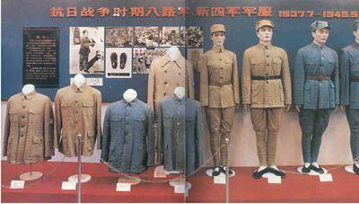 八路军服装色小考(废弃,请移步文中所示另外一篇文章)