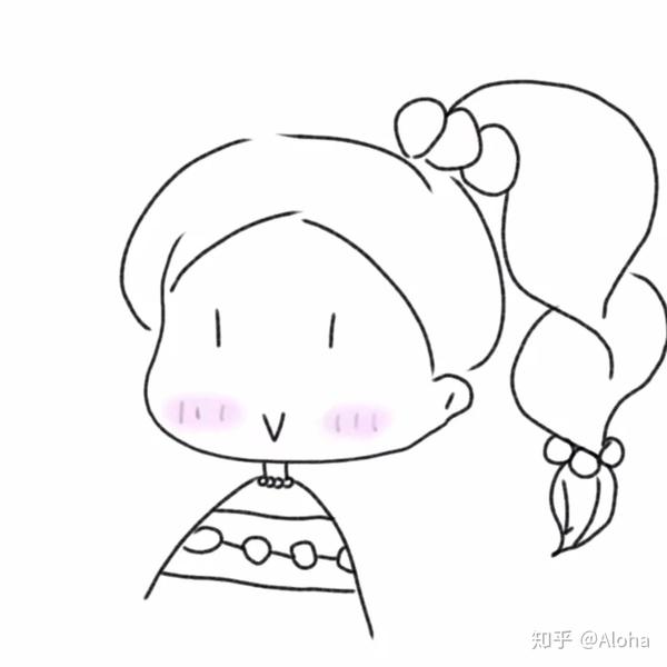 有没有类似这样白底简单黑色线条的人物图片作壁纸或者头像?